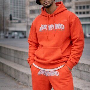 Mens 2PC Set Joggers Hoodie Sweatpants Tracksuit